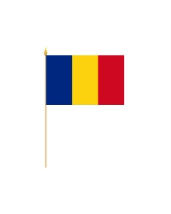 Rumänien Stockflagge 30 x 45cm