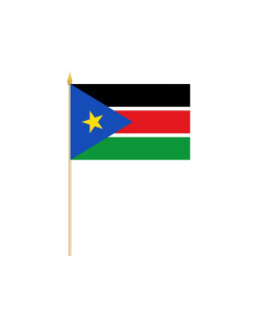 Südsudan Stockflagge 30 x 45cm