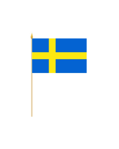 Schweden Stockflagge 30 x 45cm
