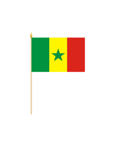 Senegal Stockflagge 30 x 45cm
