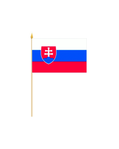 Slowakei Stockflagge 30 x 45cm