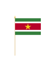 Suriname Stockflagge 30 x 45cm