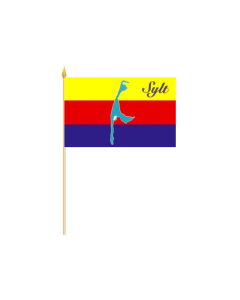 Sylt Stockflagge 30 x 45cm