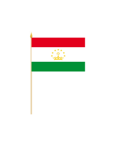 Tadschikistan Stockflagge 30 x 45cm