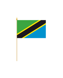 Tansania Stockflagge 30 x 45cm
