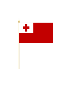 Tonga Stockflagge 30 x 45cm