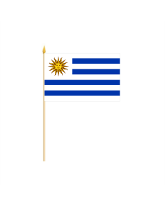 Uruguay Stockflagge 30 x 45cm