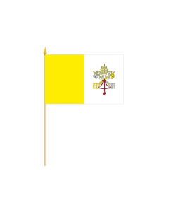 Vatikan Stockflagge 30 x 45cm