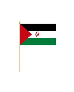 Westsahara Stockflagge 30 x 45cm