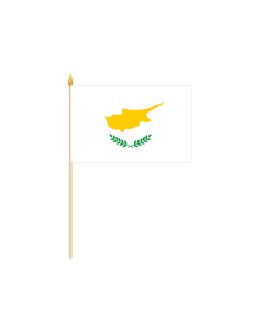 Zypern Stockflagge 30 x 40cm