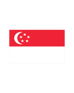 Singapur Fahne/Flagge 90 x 150cm