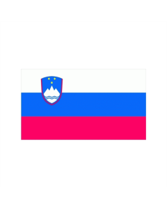 Slowenien Bootsfahne/Motorradflagge 30 x 40cm