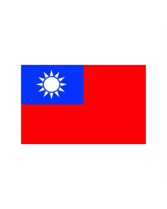 Taiwan Bootsfahne/Motorradflagge 30 x 40cm