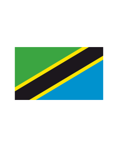 Tansania Fahne/Flagge 60 x 90cm