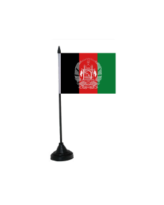 Afghanistan Tischfahne/Tischflagge 10 x 15cm