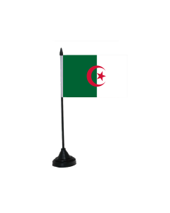 Algerien Tischfahne/Tischflagge 10 x 15cm