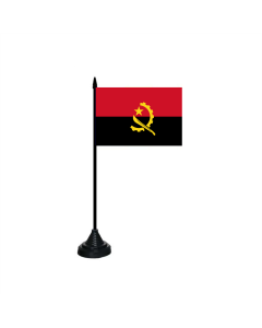 Angola Tischfahne/Tischflagge 10 x 15cm