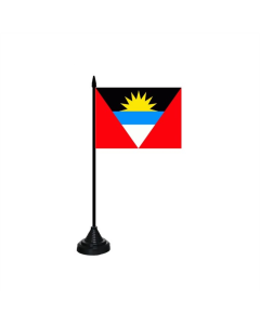 Antigua und Barbuda Tischfahne/Tischflagge 10 x 15cm