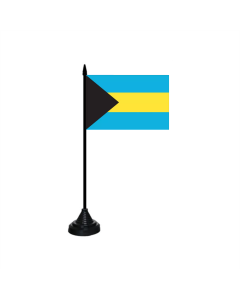 Bahamas Tischfahne/Tischflagge 10 x 15cm