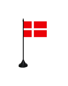 Dänemark Tischfahne/Tischflagge 10 x 15cm