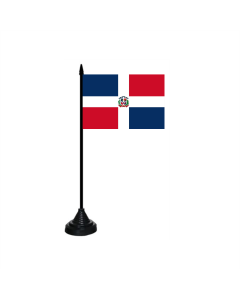 Dominikanische Republik Tischfahne/Tischflagge 10 x 15cm