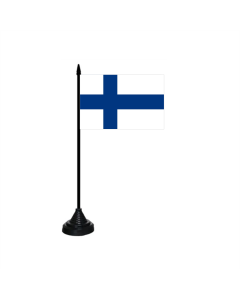 Finnland Tischfahne/Tischflagge 10 x 15cm