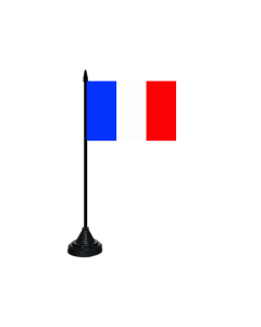 Frankreich Tischfahne/Tischflagge 10 x 15cm