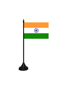 Indien Tischfahne/Tischflagge 10 x 15cm