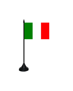 Italien Tischfahne/Tischflagge 10 x 15cm