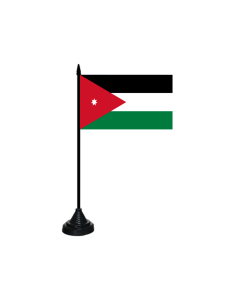 Jordanien Tischfahne/Tischflagge 10 x 15cm