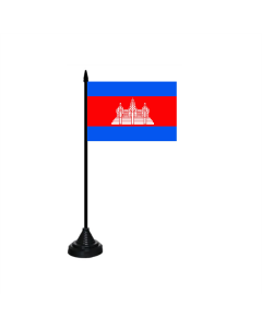 Kambodscha Tischfahne/Tischflagge 10 x 15cm