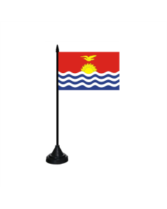 Kiribati Tischfahne/Tischflagge 10 x 15cm