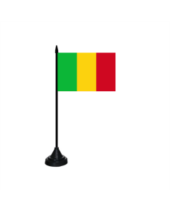 Mali Tischfahne/Tischflagge 10 x 15cm