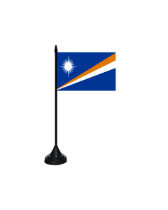 Marshallinseln Tischfahne/Tischflagge 10 x 15cm