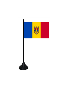 Moldawien Moldau Tischfahne/Tischflagge 10 x 15cm