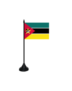 Mosambik Tischfahne/Tischflagge 10 x 15cm