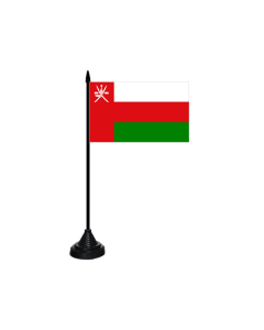 Oman Tischfahne/Tischflagge 10 x 15cm