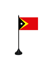 Osttimor Tischfahne/Tischflagge 10 x 15cm