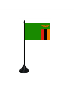 Sambia Tischfahne/Tischflagge 10 x 15cm