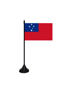 Samoa (West Samoa) Tischfahne/Tischflagge 10 x 15cm