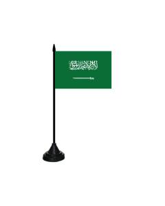 Saudi-Arabien Tischfahne/Tischflagge 10 x 15cm