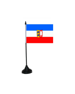 Schleswig-Holstein Tischfahne/Tischflagge 10 x 15cm