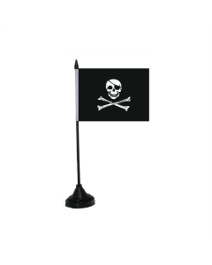 Skull & Bones Tischfahne/Tischflagge 10 x 15cm