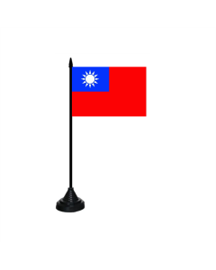 Taiwan Tischfahne/Tischflagge 10 x 15cm