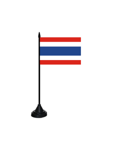 Thailand Tischfahne/Tischflagge 10 x 15cm