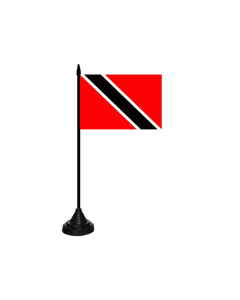 Trinidad und Tobago Tischfahne/Tischflagge 10 x 15cm