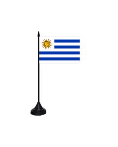 Uruguay  Tischfahne/Tischflagge 10 x 15cm