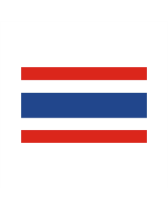 Thailand Bootsfahne/Motorradflagge 30 x 40cm