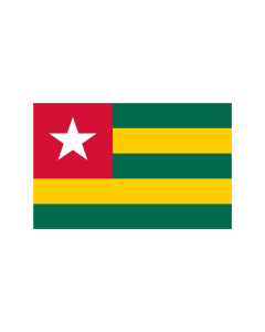 Togo Fahne/Flagge 90 x 150cm
