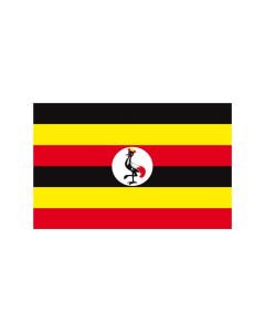Uganda Fahne/Flagge 60 x 90cm